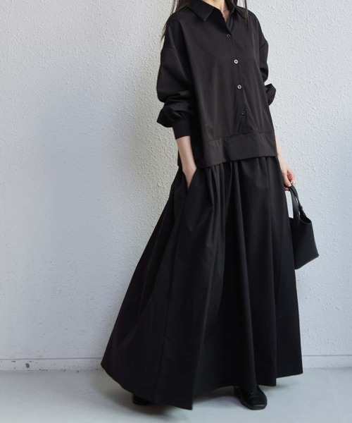 MAISON DE THERESE（メゾン ド テレーズ） シャツワンピース ビッグ