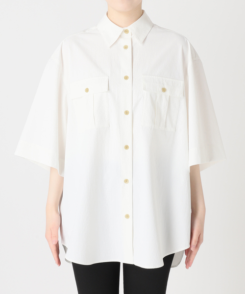 ブラウス シャツ 「＆FUNCTION」「接触冷感/UVカット/洗える」 サファリシャツ レディース JOURNAL STANDARD ブラウス シャツ 「＆FUNCTION」「接触冷感/UV