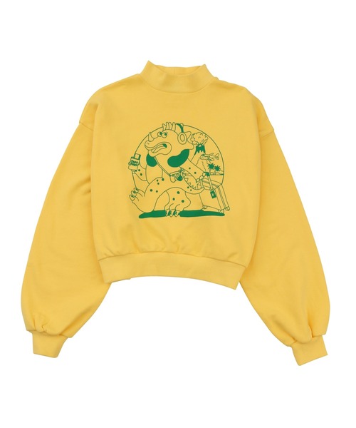 [PUNYUS] тренировочный cut and sewn 3 черный женский 