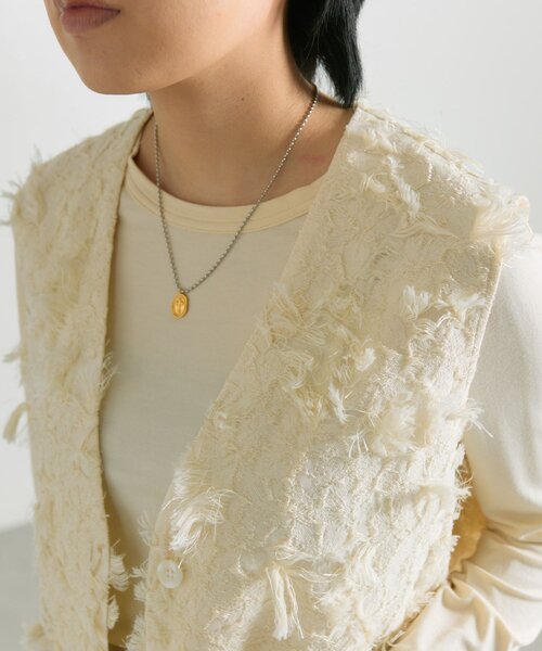 新品　ear PAPILLONNER SUM1 STYLE レース編みベスト ear PAPILLONNER ベスト ジレ レース編みベスト「SUM1 STYLE