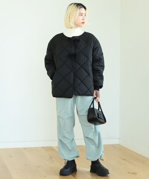 「BeAMS DOT」 ジャケット FREE オリーブ レディース_画像2