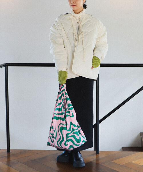 「BeAMS DOT」 ジャケット FREE オリーブ レディース_画像5