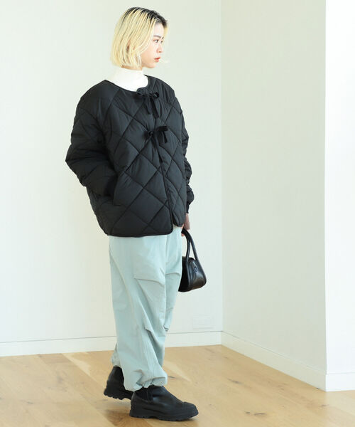 「BeAMS DOT」 ジャケット FREE オリーブ レディース_画像7