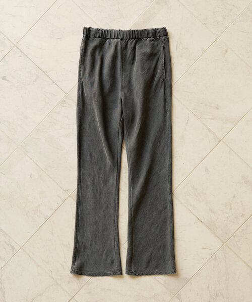 BEARDSLEY フレアパンツ BEARDSLEY パンツ 「15 quinze」レーヨンバイヤスフレアパンツ