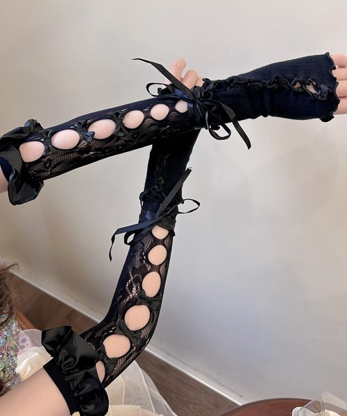 GUCCI  レースアームカバー GUCCI レースアームカバー レース アーム カバー（アームカバー