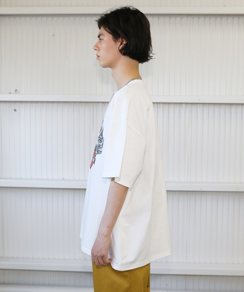 「MSG」 半袖Tシャツ L ホワイト メンズ