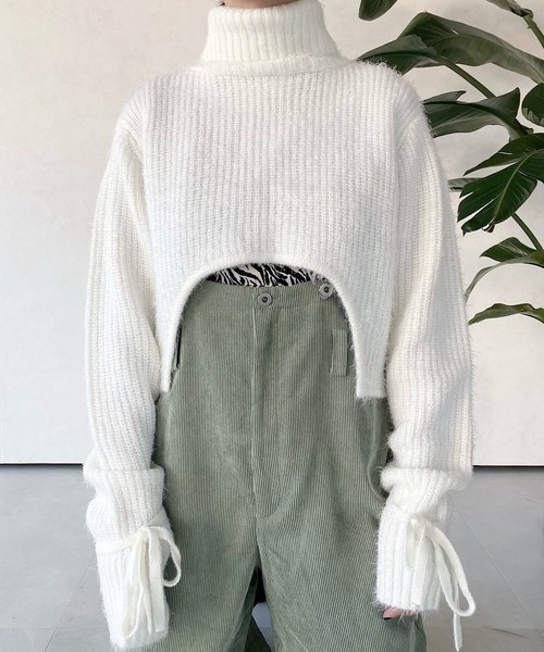 「musubore」 オーバーオール 0 パープル レディース_画像9