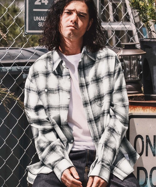 WONDER WALL MOTEL シャツ ms6138- CHECK SHIRT チェックシャツ メンズ