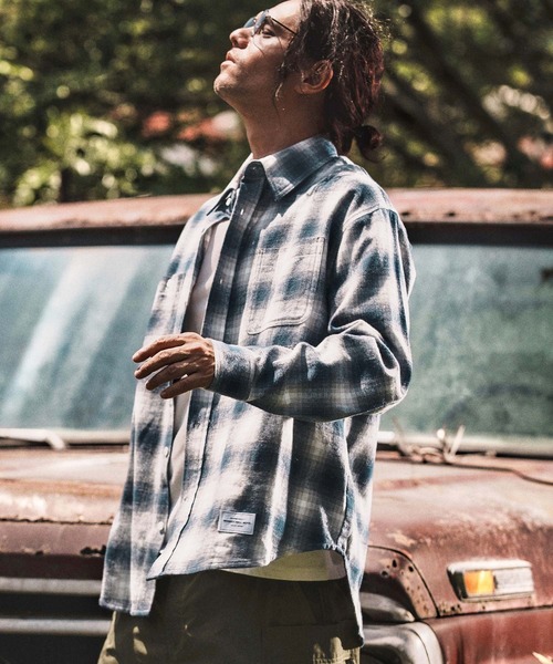 WONDER WALL MOTEL シャツ ms6138- CHECK SHIRT チェックシャツ メンズ