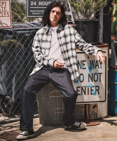 WONDER WALL MOTEL シャツ ms6138- CHECK SHIRT チェックシャツ メンズ