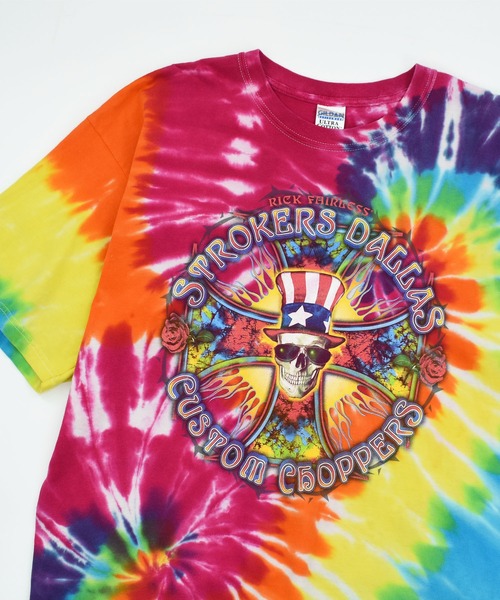GILDAN（ギルダン） tシャツ 「USED」Y2K “STROKES DALLAS CUSTOM