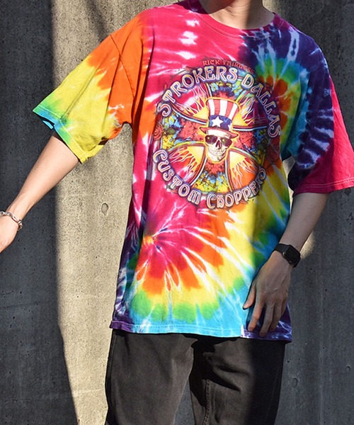 GILDAN（ギルダン） tシャツ 「USED」Y2K “STROKES DALLAS CUSTOM