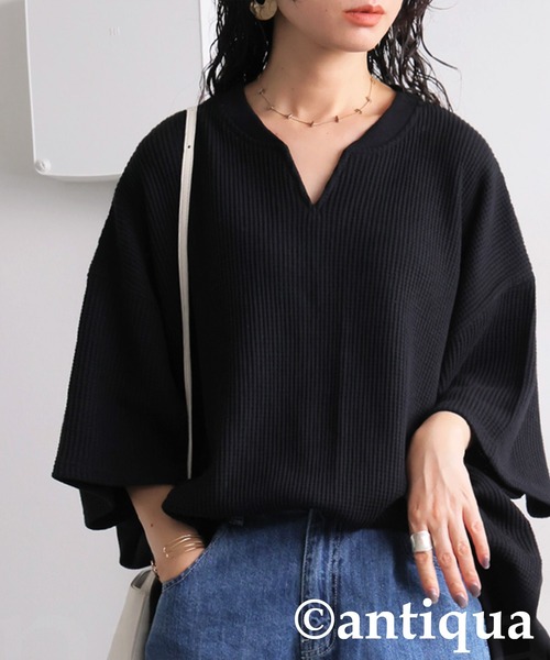 antiqua（アンティカ） tシャツ コーデセット カフタンワッフル