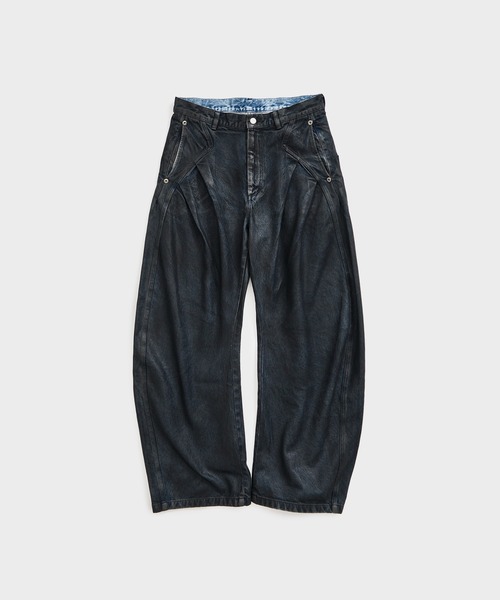 CONZ ジーンズ コーティングカーブデニム メンズ : ZOZOTOWN Yahoo!店