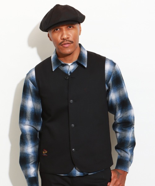 ROTAR（ローター） ベスト ジレ TC Herringbone Vest メンズ 