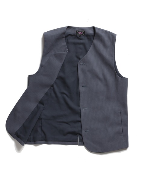 ROTAR（ローター） ベスト ジレ TC Herringbone Vest メンズ 