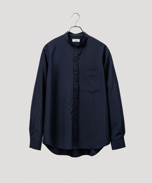 Adam et Rope  アダムエロペ バックタックバンドカラーシャツ 新品 ADAM ET ROPE'（アダムエロペ）の「バックタックバンドカラーシャツ