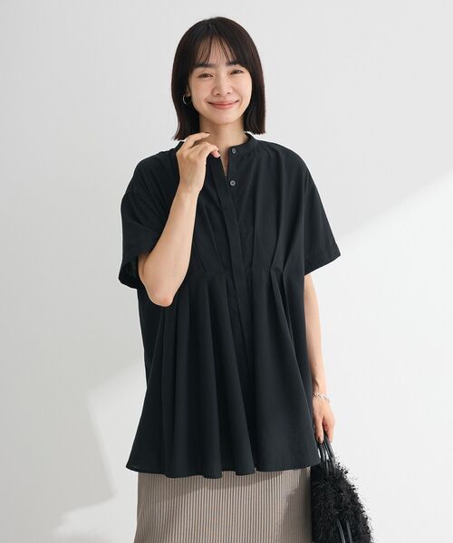 Green Parks（グリーンパークス） チュニック ウエストタックシャツ