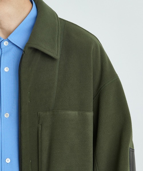 「PUBLIC TOKYO」 ジップアップブルゾン 1 ブラック メンズ_画像3