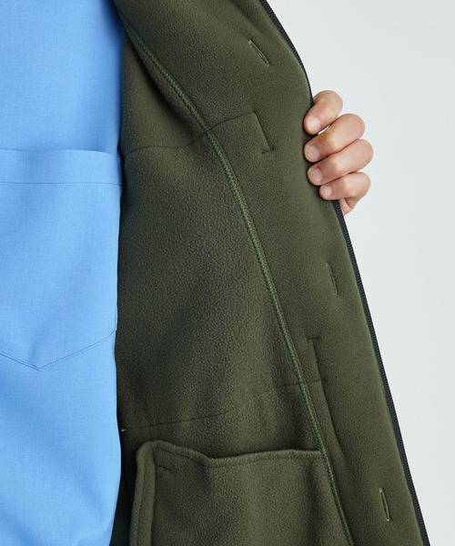 「PUBLIC TOKYO」 ジップアップブルゾン 1 ブラック メンズ_画像5