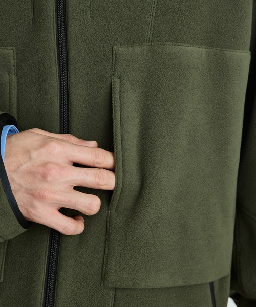 「PUBLIC TOKYO」 ジップアップブルゾン 1 ブラック メンズ_画像8