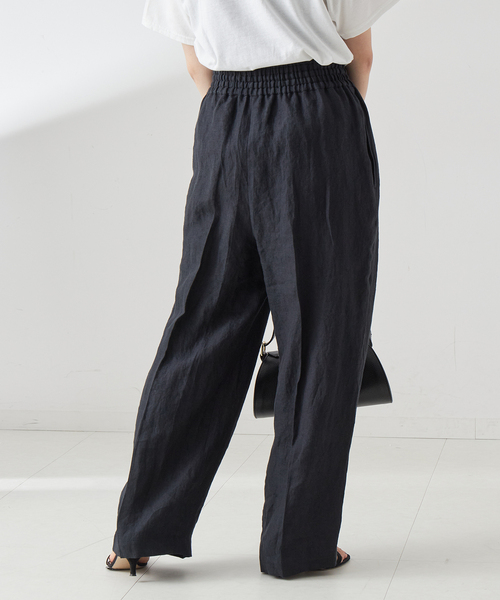 journal standard L'essage パンツ 「追加2」ヘンプリネンワイド