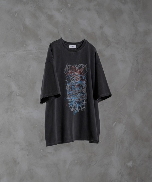 「ADRER」 半袖Tシャツ MEDIUM ブラック系その他 メンズ