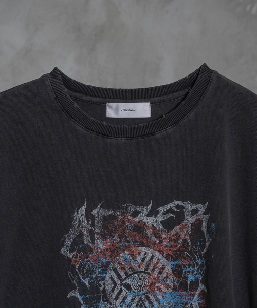 「ADRER」 半袖Tシャツ MEDIUM ブラック系その他 メンズ