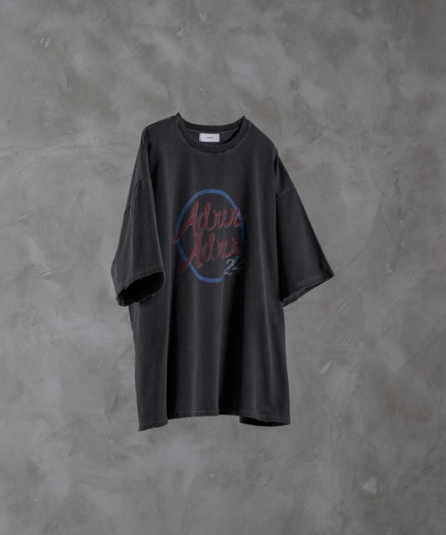 「ADRER」 半袖Tシャツ MEDIUM ブラック系その他 メンズ