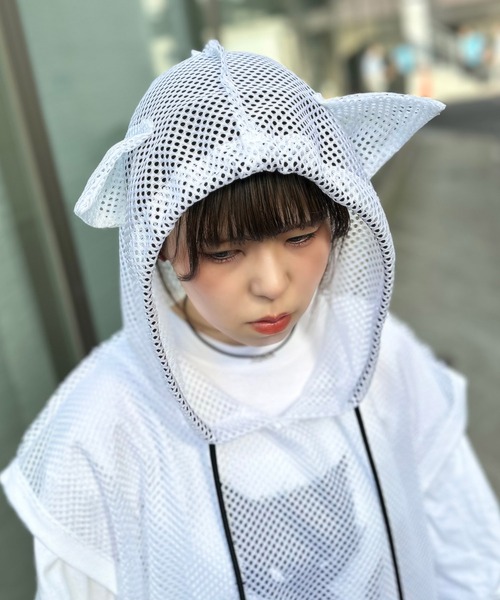 MILKBOY ベスト ジレ CAT イヤーメッシュ メンズ レディース