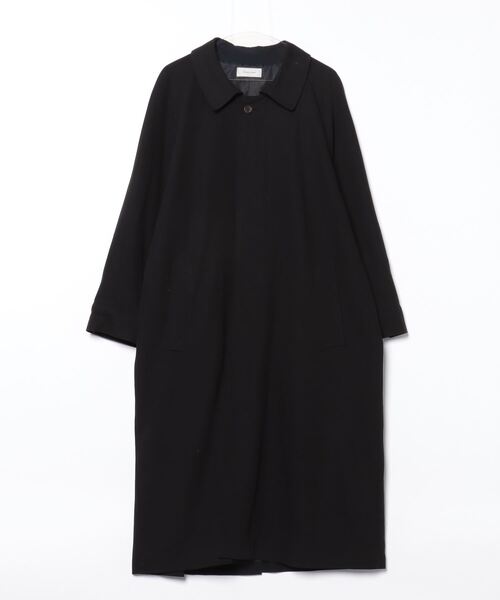 remer ステンカラーコート MEDIUM ブラック メンズ : ZOZOTOWN Yahoo