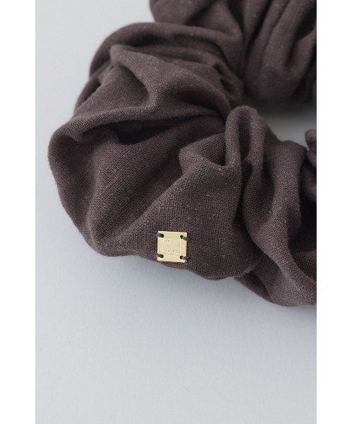 RIM.ARK シュシュ Natural texture scrunchie ナチュラルテクスチャー