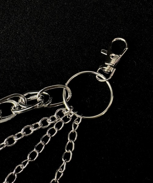 CALIFORNIA OUTFITTERS ウォレットチェーン 7B13 シルバー 2連