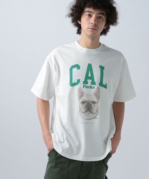 「BAYFLOW」 半袖Tシャツ MEDIUM ホワイト メンズ