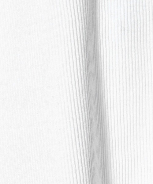 ATON（エイトン） tシャツ 「ATON」リブ ロングスリーブ Tシャツ