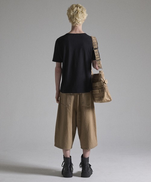 GRANCY ショルダーバッグ 「GRANCY」Crazy layered denim pants design