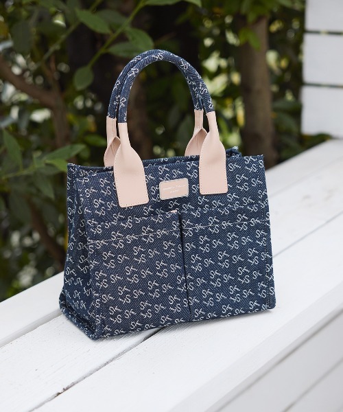 Samantha Thavasa（サマンサタバサ） ハンドバッグ Denim ST Jacquard