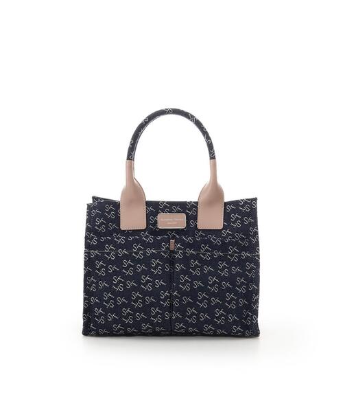 Samantha Thavasa（サマンサタバサ） ハンドバッグ Denim ST Jacquard 