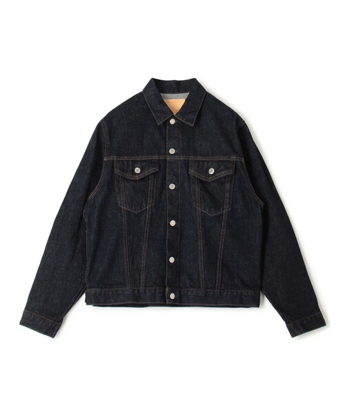 極美品EDWIN×TOMORROWLAND セルビッチデニムジャケット Gジャン EDWIN（エドウィン） デニムジャケット gジャン 「別注」EDWIN ONE