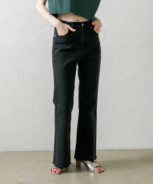 [mystic] ботинки cut Denim брюки 1 темно-синий женский 
