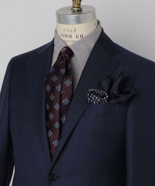 SHIPS（シップス） ネクタイ SHIPS: シルク ラージ スクエア コモン