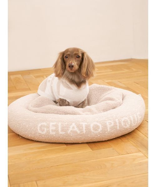 gelato pique（ジェラートピケ） 「CAT＆DOG」マルチーズ柄