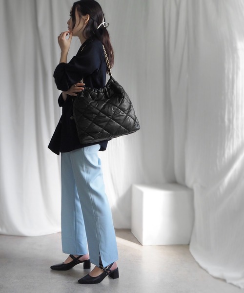「minia」 ヒールサンダル M シルバー レディース_画像2