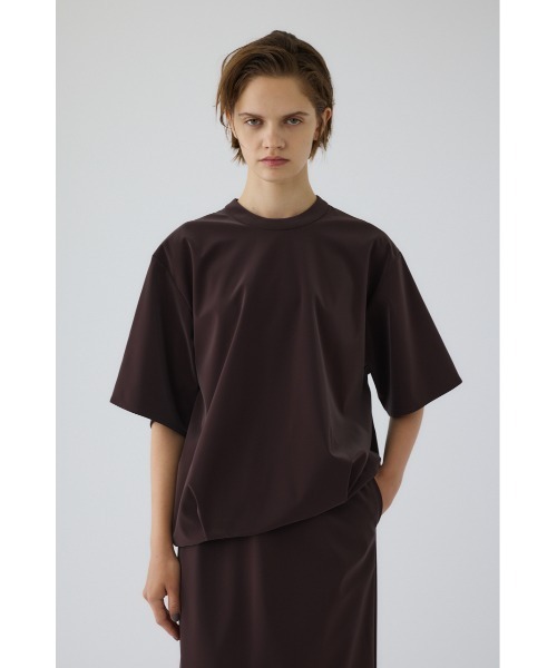 RIM.ARK tシャツ Shimmer asymmetry tops シマーアシンメトリー