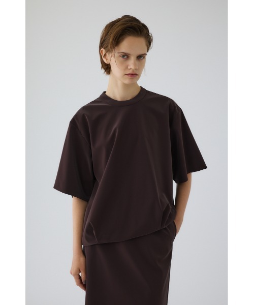 RIM.ARK tシャツ Shimmer asymmetry tops シマーアシンメトリー