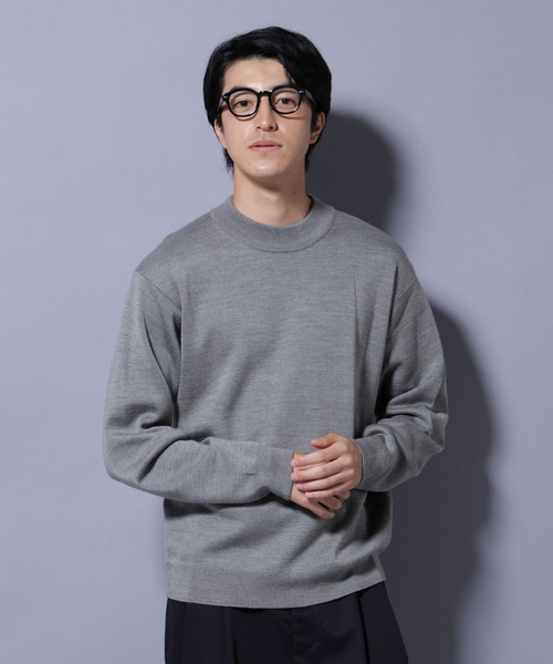 【ほぼ未使用✨】アパルトモン　Crew Neck Volume Knit 滑らか ほぼ未使用✨】アパルトモン Crew Neck Volume Knit 滑らか