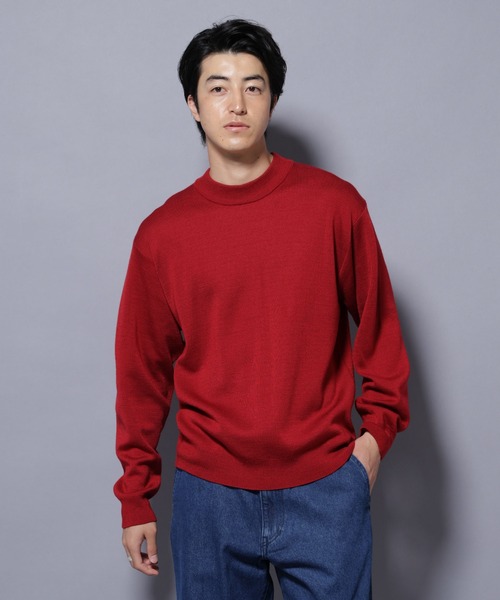 【新品未使用】サイズ4 メンズ ラッセルノ セーター 1104 LYLE＆SCOTT ライル＆スコット クルーネック ジャガードニット