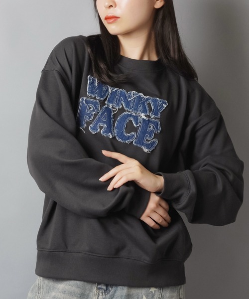 SPINNS（スピンズ） トレーナー スウェット ゆるっと着るだけで今っぽ