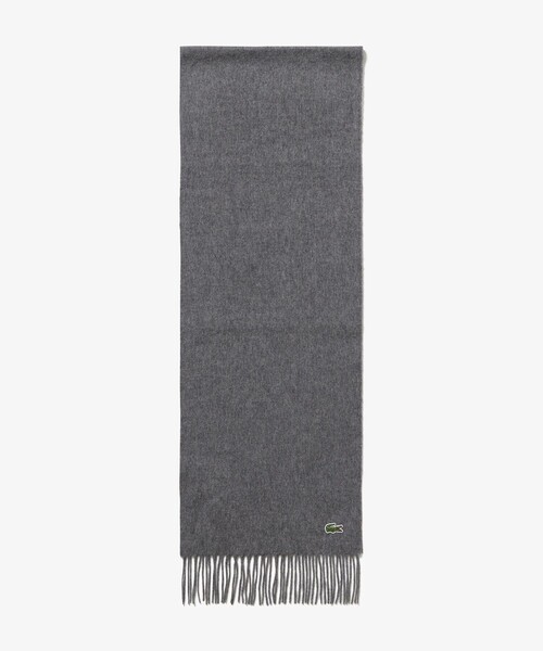 LACOSTE（ラコステ） マフラー ホワイトカシミヤマフラー メンズ