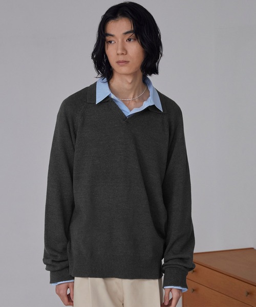 prada ポロシャツ ニット スキッパーリブニット アーカイブ Arnold Palmer（アーノルドパーマー） セーター ニット スキッパー